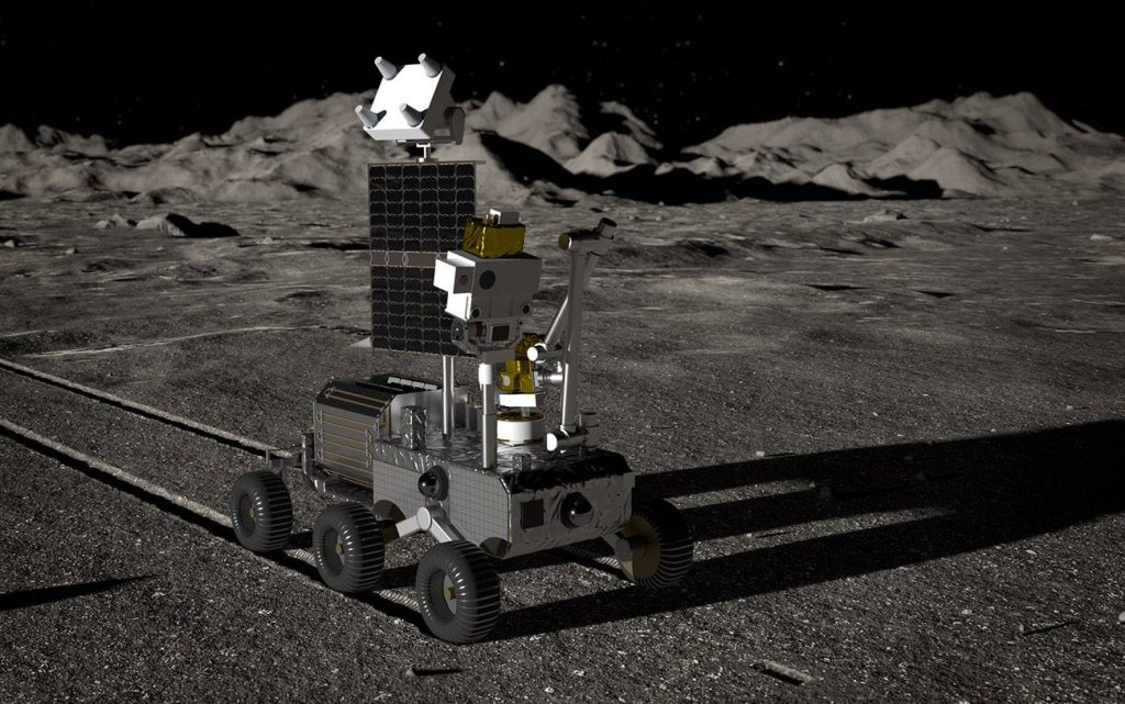 Energía para rovers lunares en la oscuridad. 
