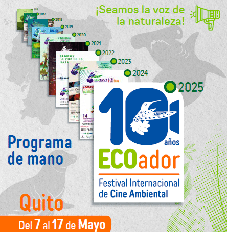 Cine ambiental con ECOador desde hace 10 años
