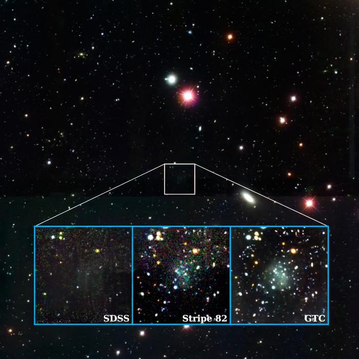 Nube, la galaxia casi invisible que desafía el modelo de materia oscura