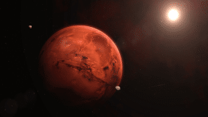 Detectan hielo en Marte, en sector que se creía imposible su existencia.