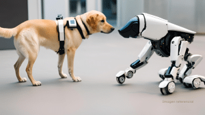 Perros guía vs. robots guía